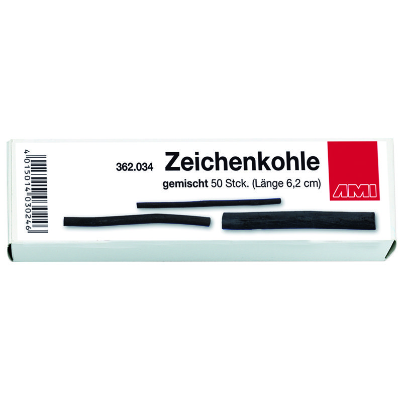 Zeichenkohle Gropack, 50 Stck PREISHIT