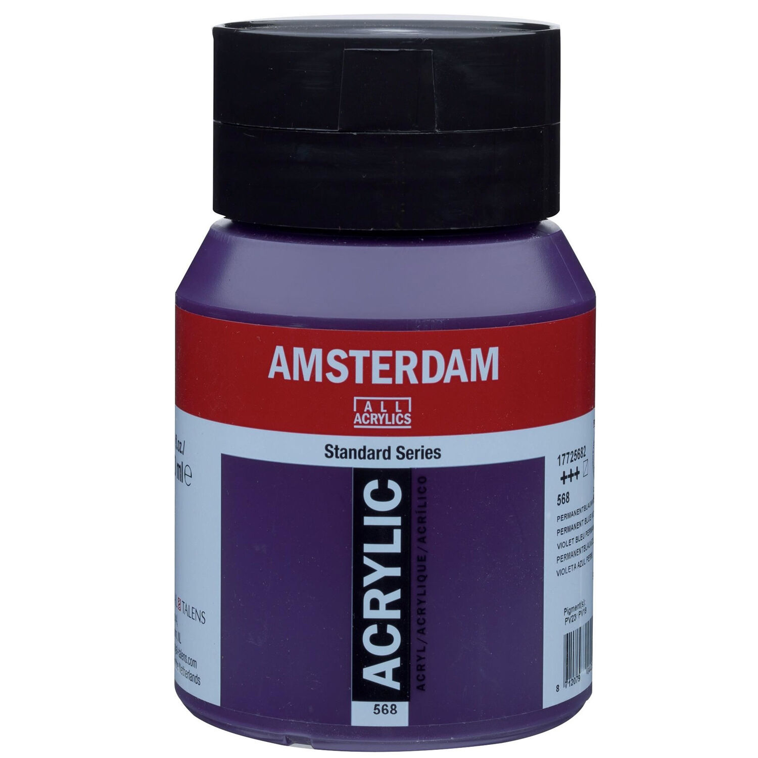 NEU Amsterdam Acrylfarbe 500ml, Permanentblauviolett