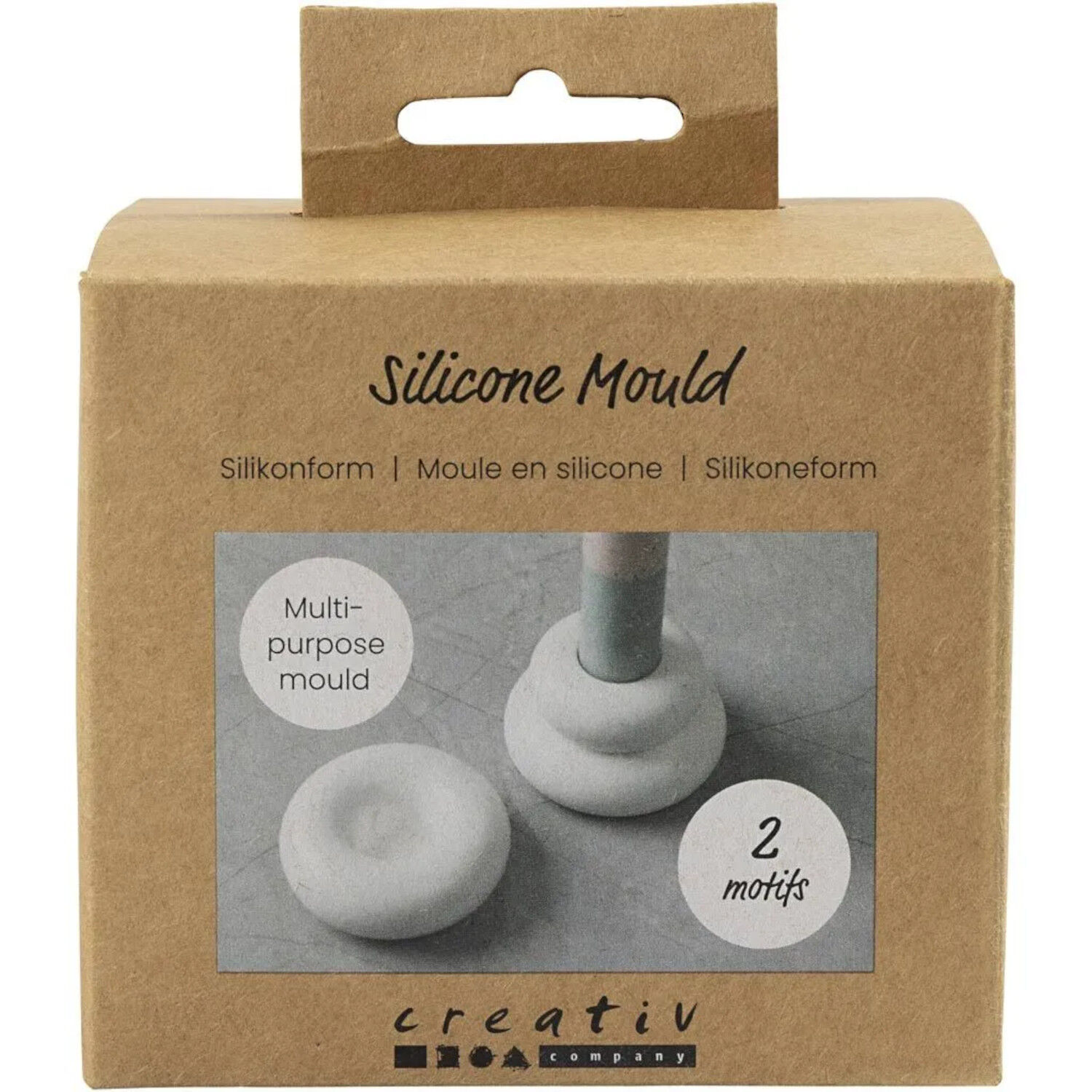 NEU Silikonform / Gieform, Donutfrmige Kerzenhalter, 2 x 6 cm & 3,8 x 6,2 cm, 2 Stck