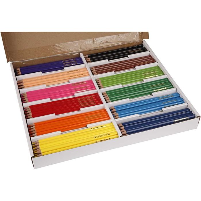 Colortime Buntstifte 12 Farben, Mine: 3 mm, 288 Stck Bild 4