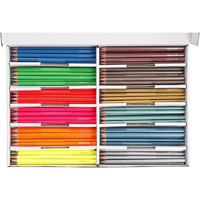 TOP-SELLER ! Colortime Buntstifte, Metallic- & Neonfarben Bild 2