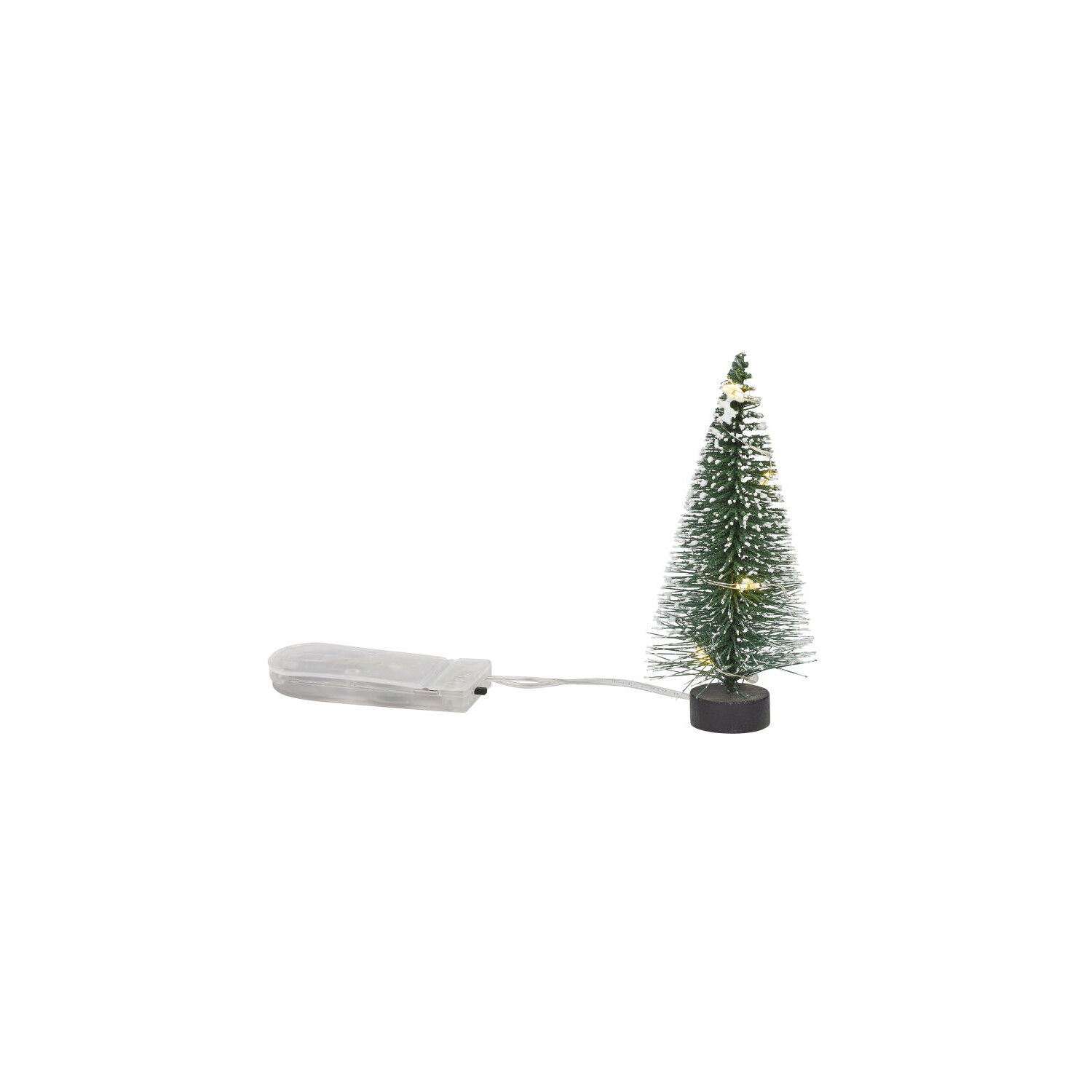 NEU Miniatur Tannenbaum mit LED-Beleuchtung, ca. 8 cm Bild 2