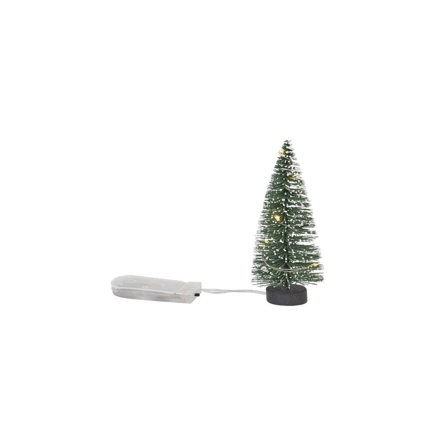 NEU Miniatur Tannenbaum mit LED-Beleuchtung, ca. 10 cm Bild 2