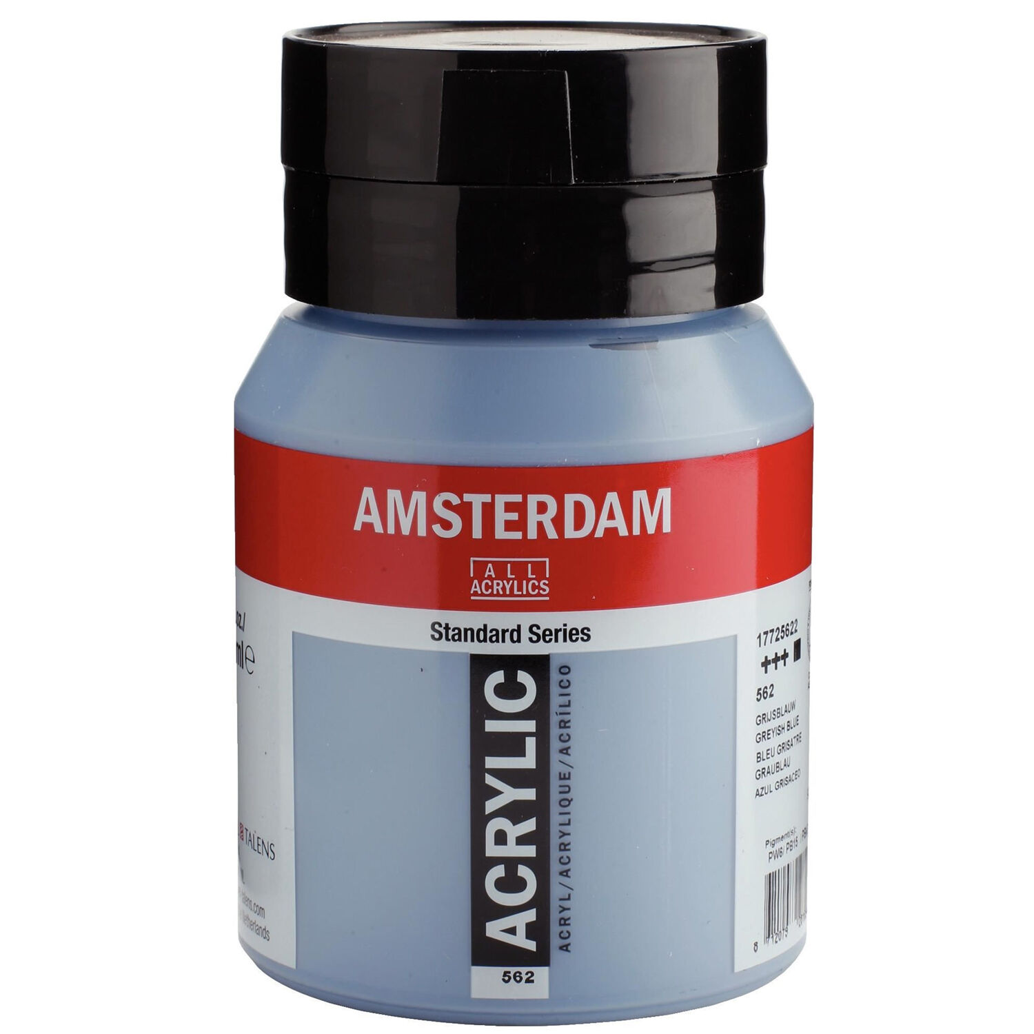 Amsterdam Acrylfarbe 500ml, Graublau