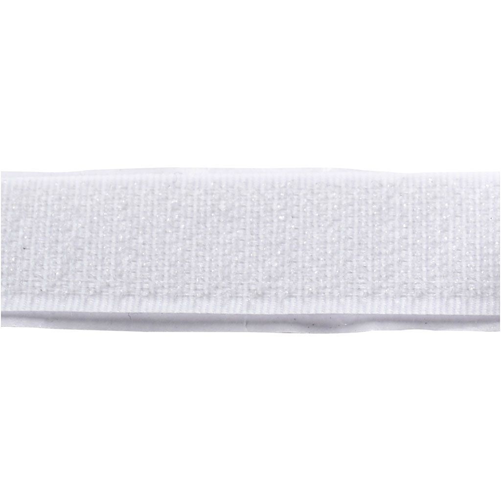 Klettband Haken & �sen, Breite 20mm, L�nge 5m, Wei� Bild 3