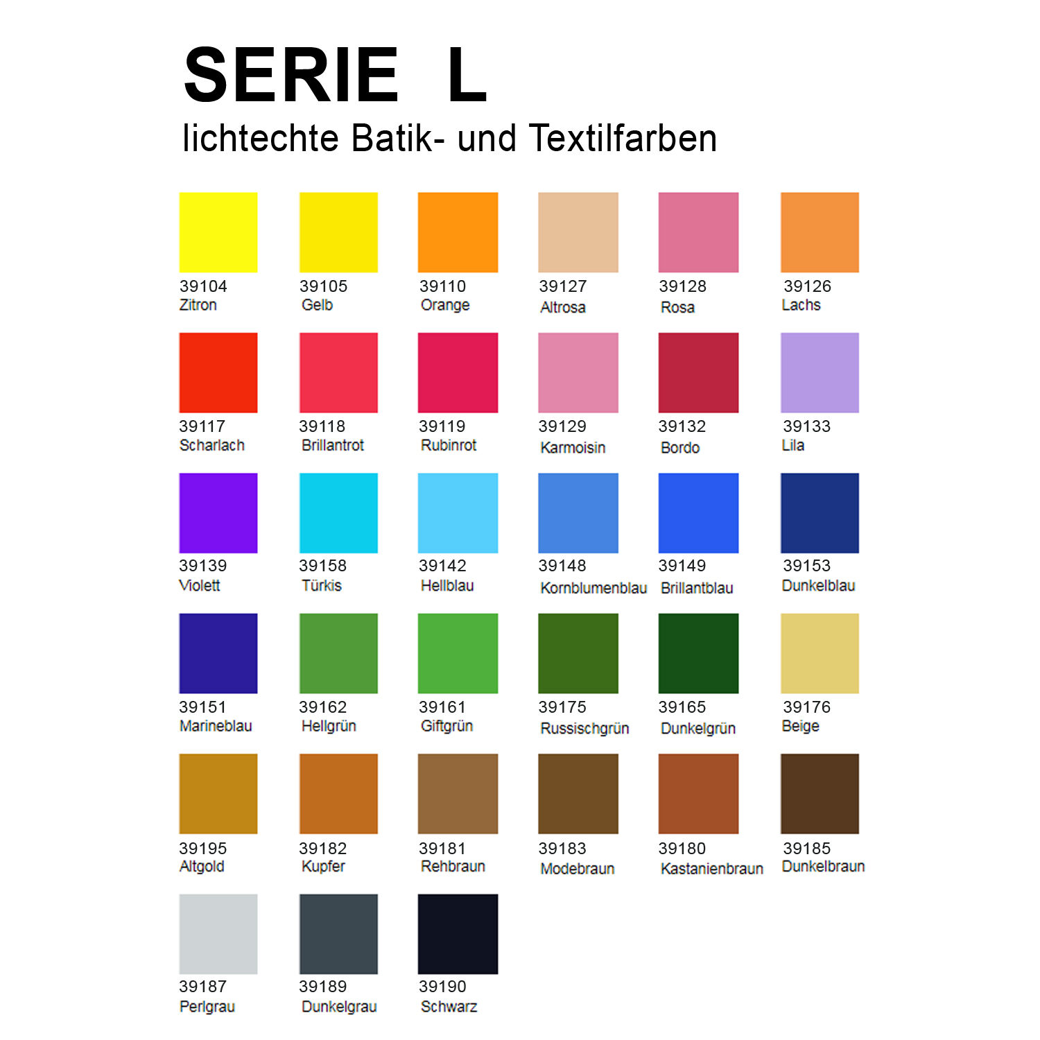 DEKA-Textilfarbe/ Batikfarben / Stoff-Frbefarben, Serie L, 10g, Kastanienbraun Bild 2