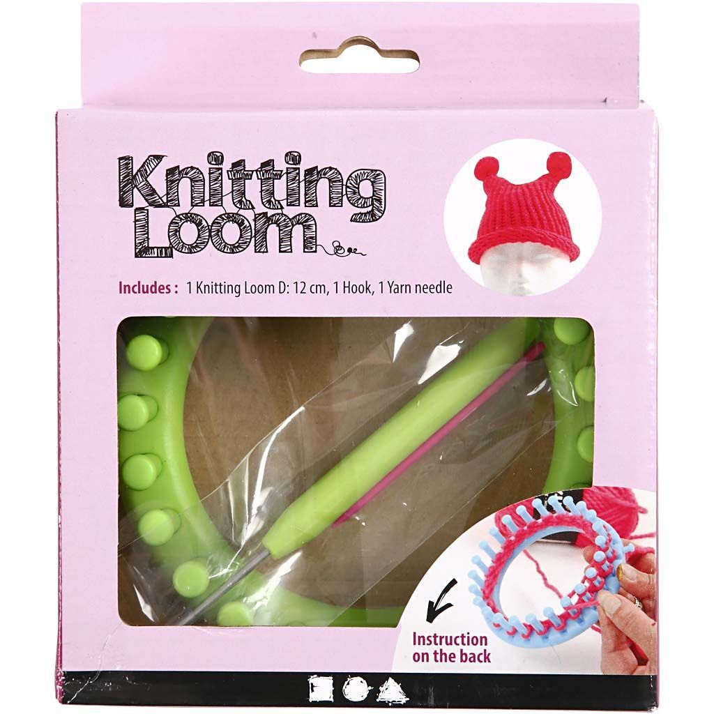 Set Strickring aus Kunststoff, 12 cm Bild 2