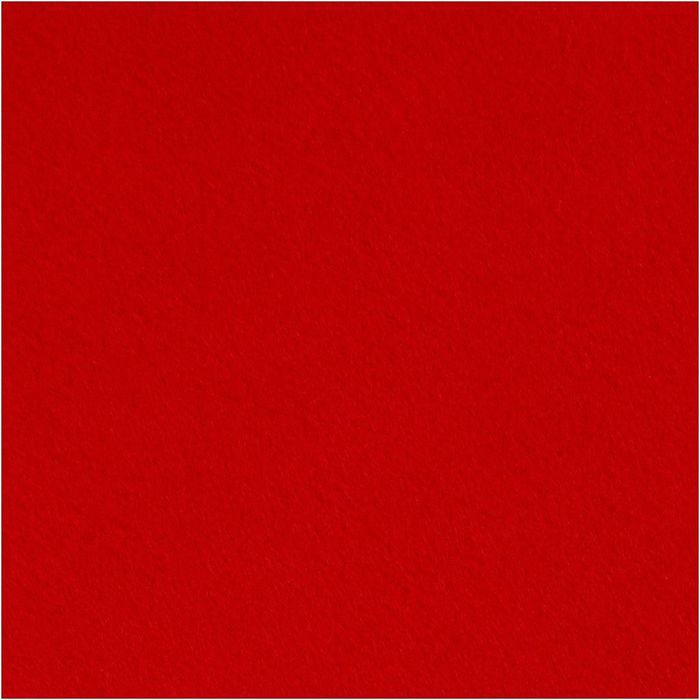 TOP-SELLER ! Bastelfilz, B 90 cm, Strke: 1,5 mm, Rot, 5m Bild 2