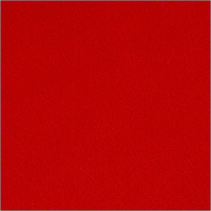 TOP-SELLER ! Bastelfilz, B 90 cm, Strke: 1,5 mm, Rot, 5m Bild 2