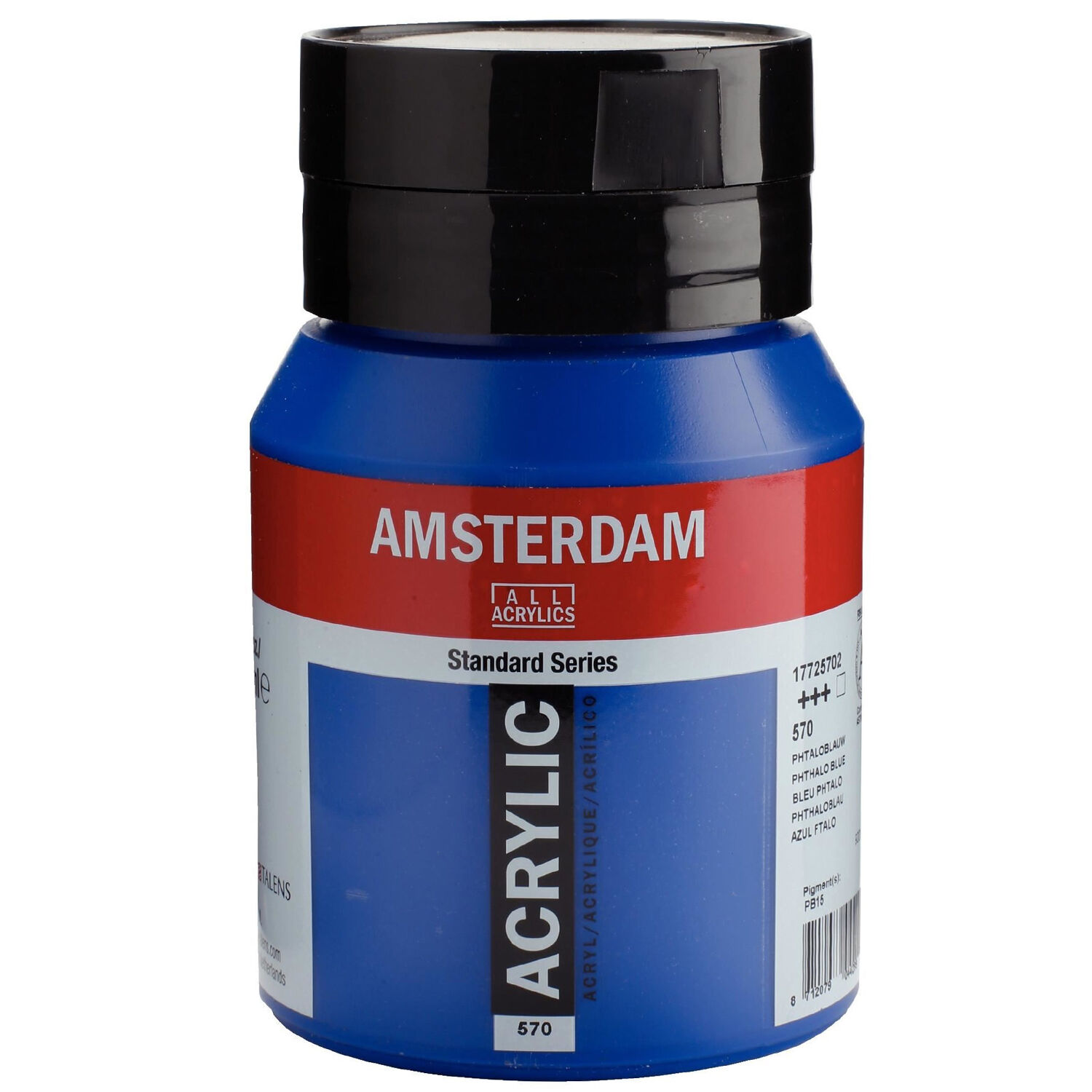 Amsterdam Acrylfarbe 500ml, Phthaloblau