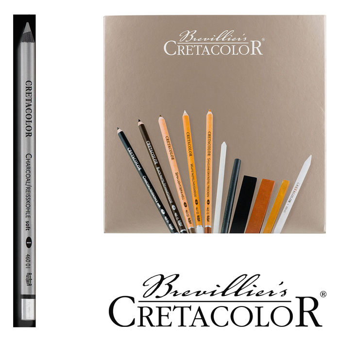 SALE Reisskohle-Stift, extra weich, 1 Stck