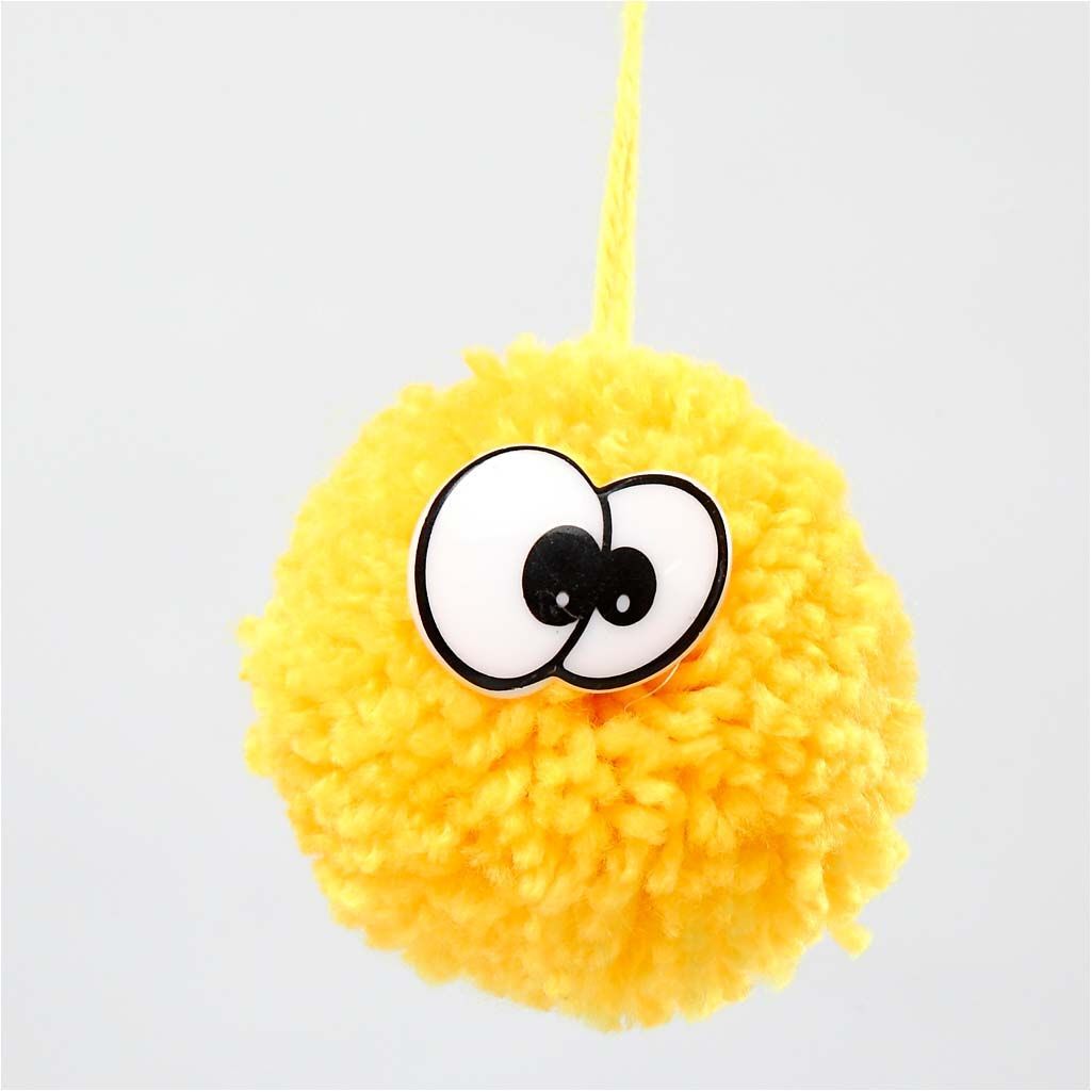 Pompon-Schablonen im Set, 4 St�ck, Durchmesser 3,5 + 5,5 + 7 + 9 cm Bild 5