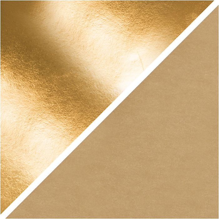 TOP-SELLER ! Lederpapier, Gold, 50 cm x 1 m, 350 g/qm Bild 3