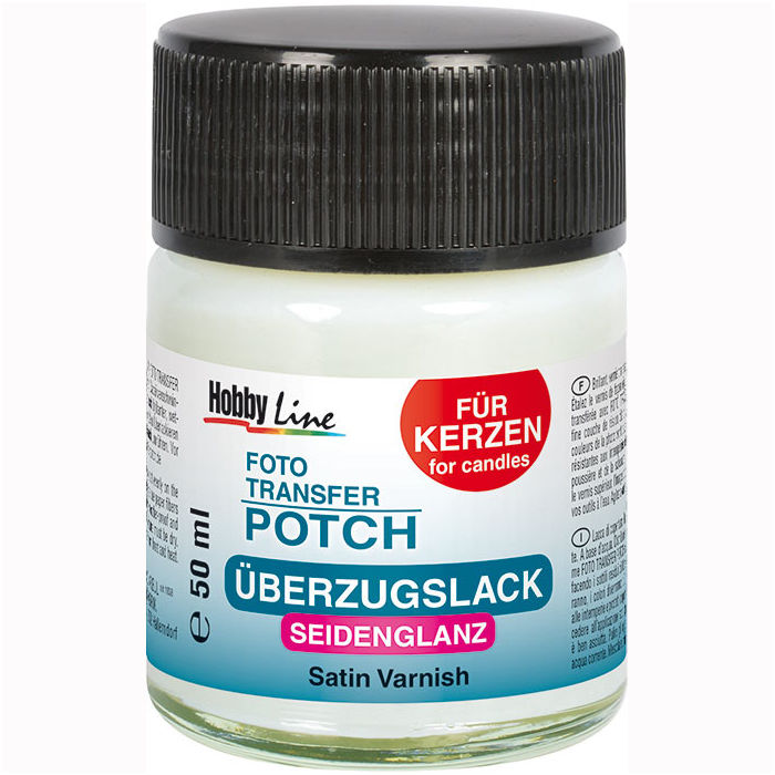 Foto Transfer Potch Kerzenlack Seidenglanz 50ml