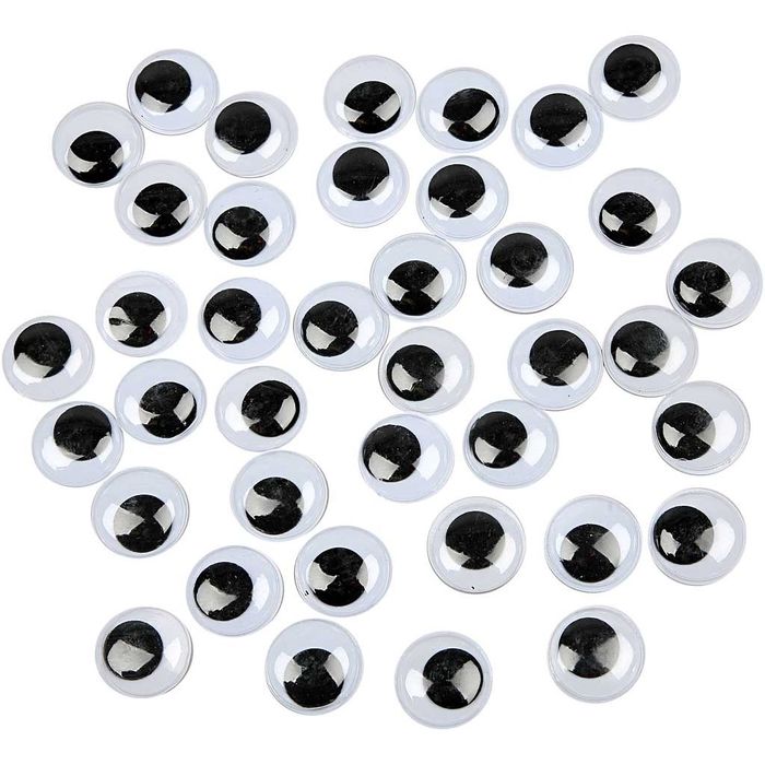 SALE Mega-Pack Wackelaugen, Durchmesser 20 mm, 500 Stck