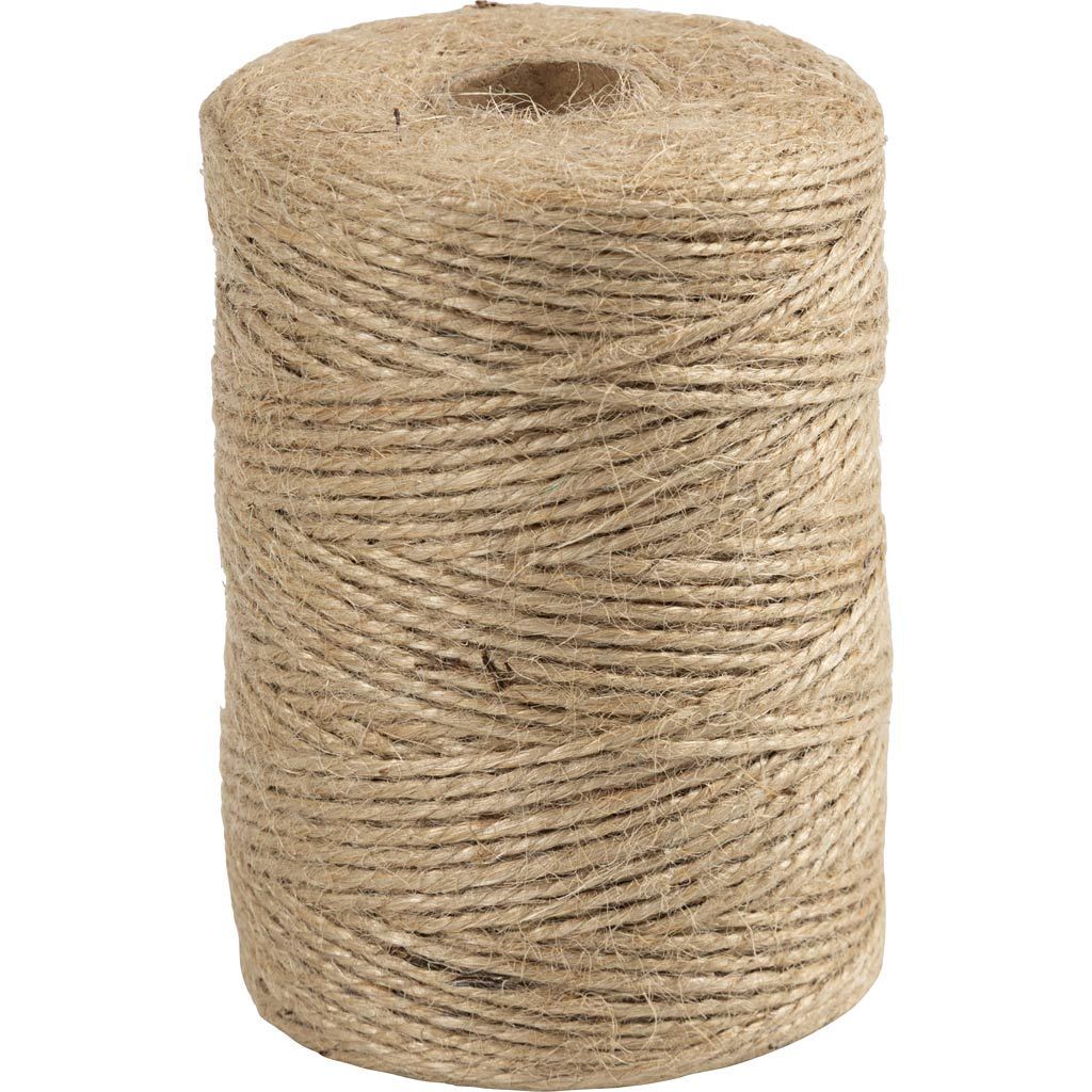 Naturschnur, 180 m/ 1 Rolle, Dicke 2 mm
