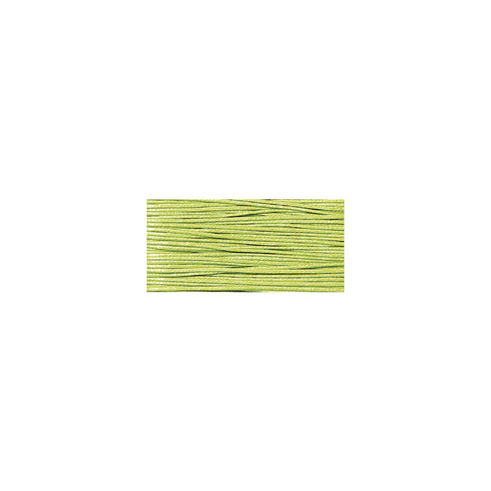 Baumwollkordel, gewachst, 1mm, 20 m, maigrün Bild 2
