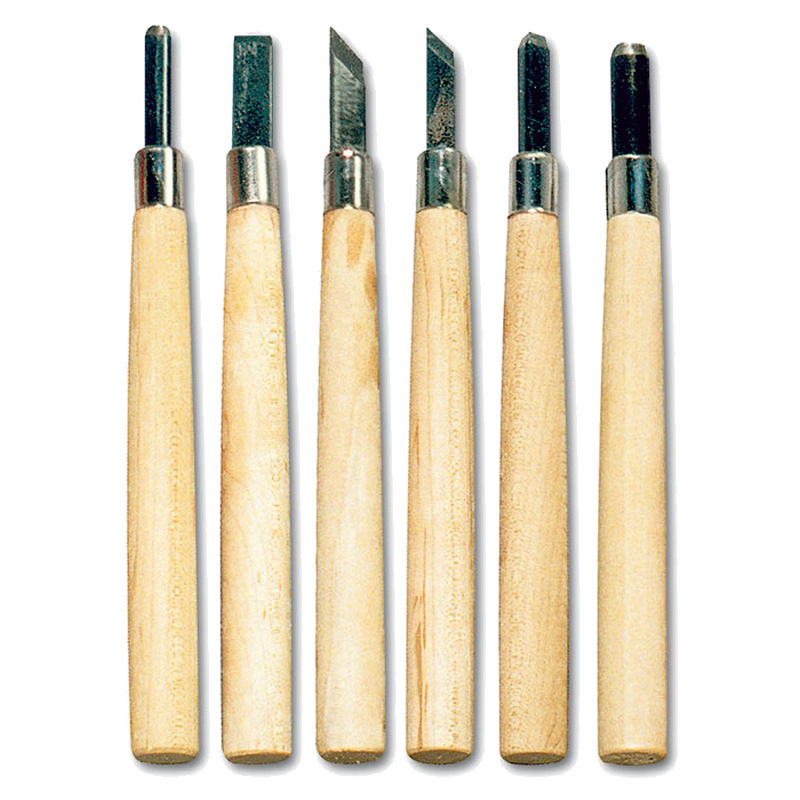 SALE Schnitzwerkzeug Set 6-teilig