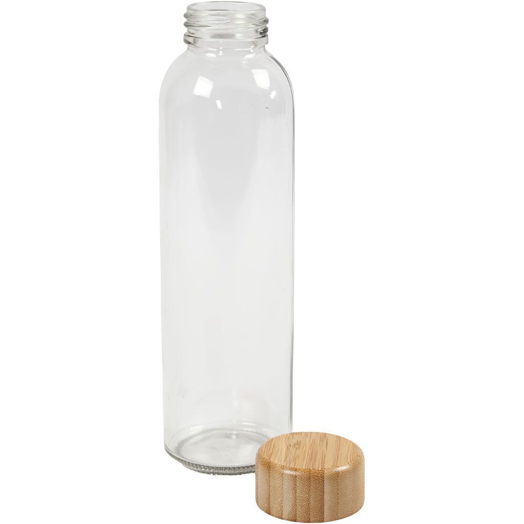 Wasserflasche, 1 St�ck , H�he 22 cm, Durchmesser 6,7 cm, 500 ml Bild 2