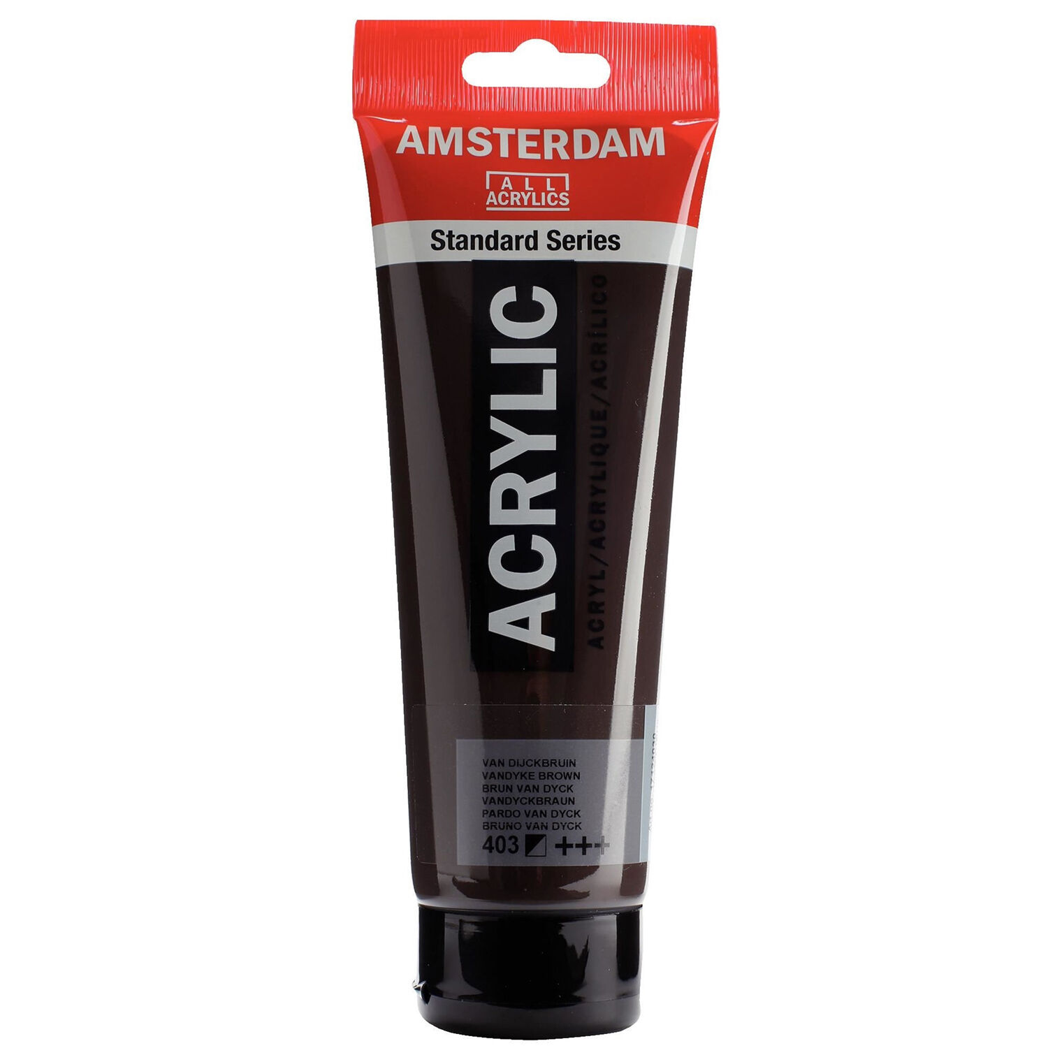 Amsterdam Acrylfarbe 250ml, Vandyckbraun