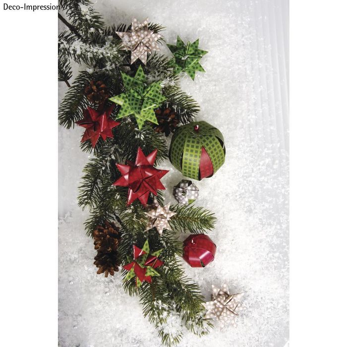 SALE Papierstreifen, Winterland, 72St. Bild 2