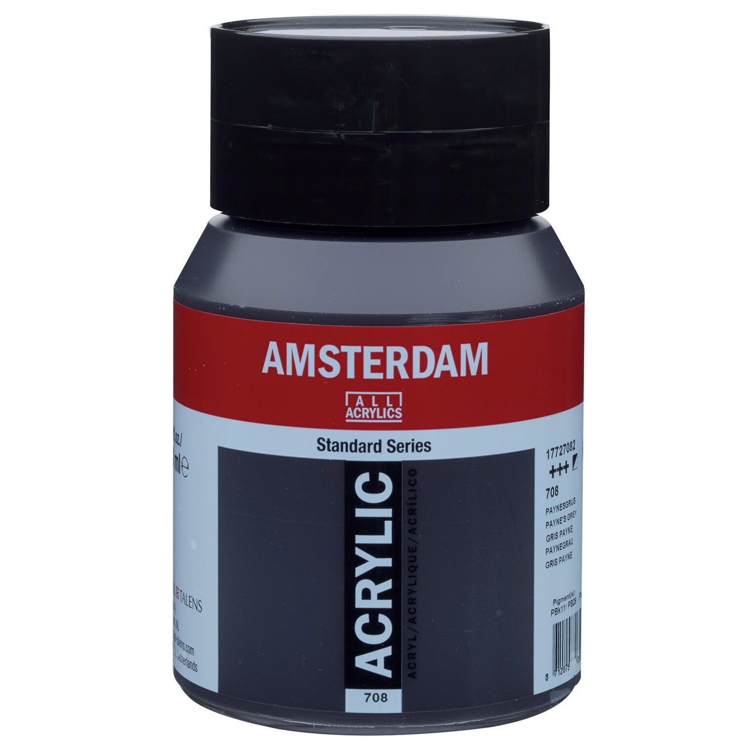 NEU Amsterdam Acrylfarbe 500ml, Paynesgrau