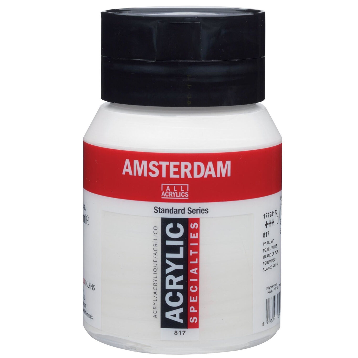 NEU Amsterdam Acrylfarbe 500ml, Perlwei