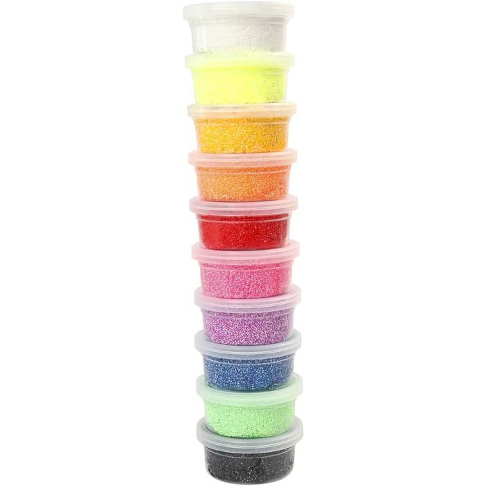 TOP-SELLER ! Foam Clay, 10x35 g, sortierte Farben Bild 2