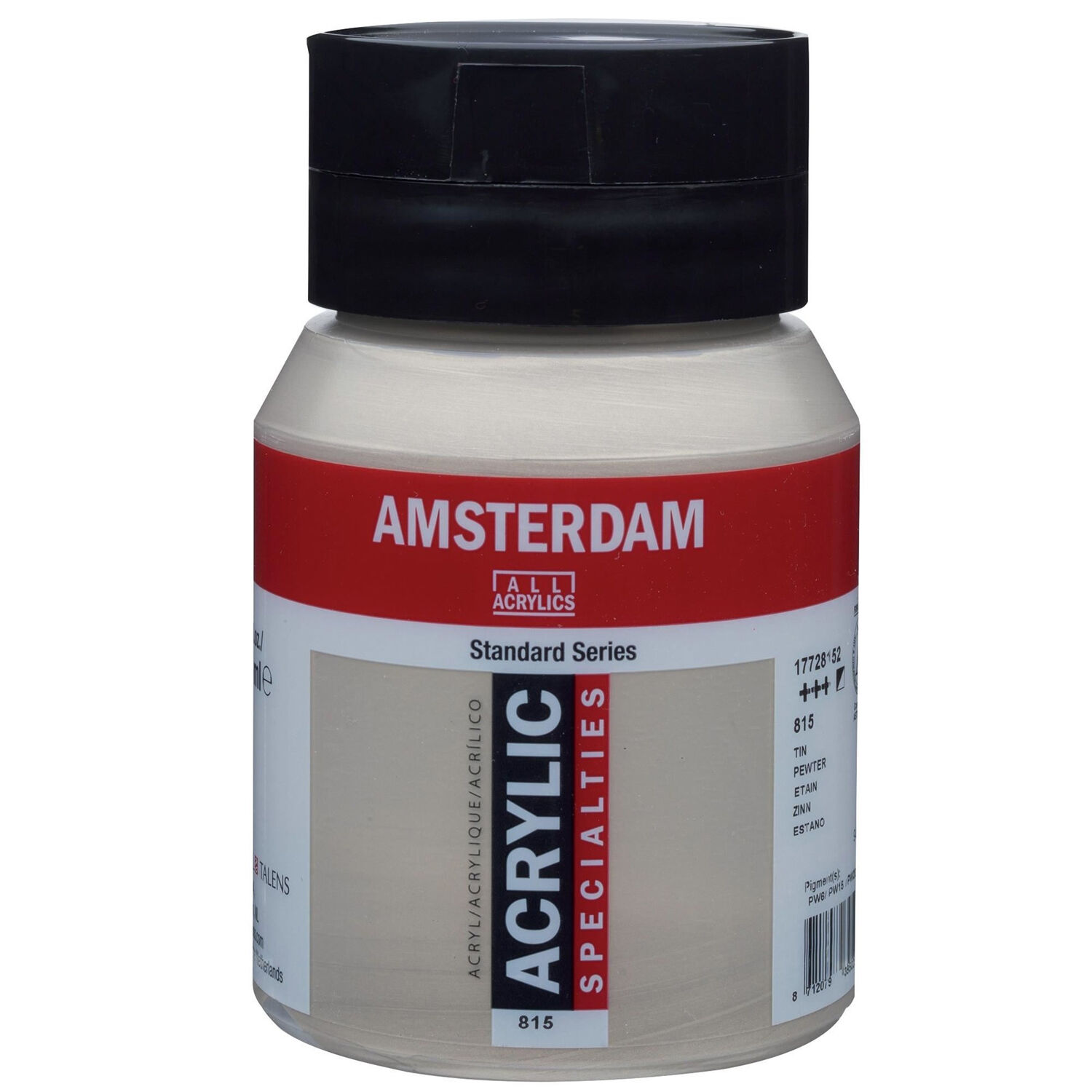 NEU Amsterdam Acrylfarbe 500ml, Zinn