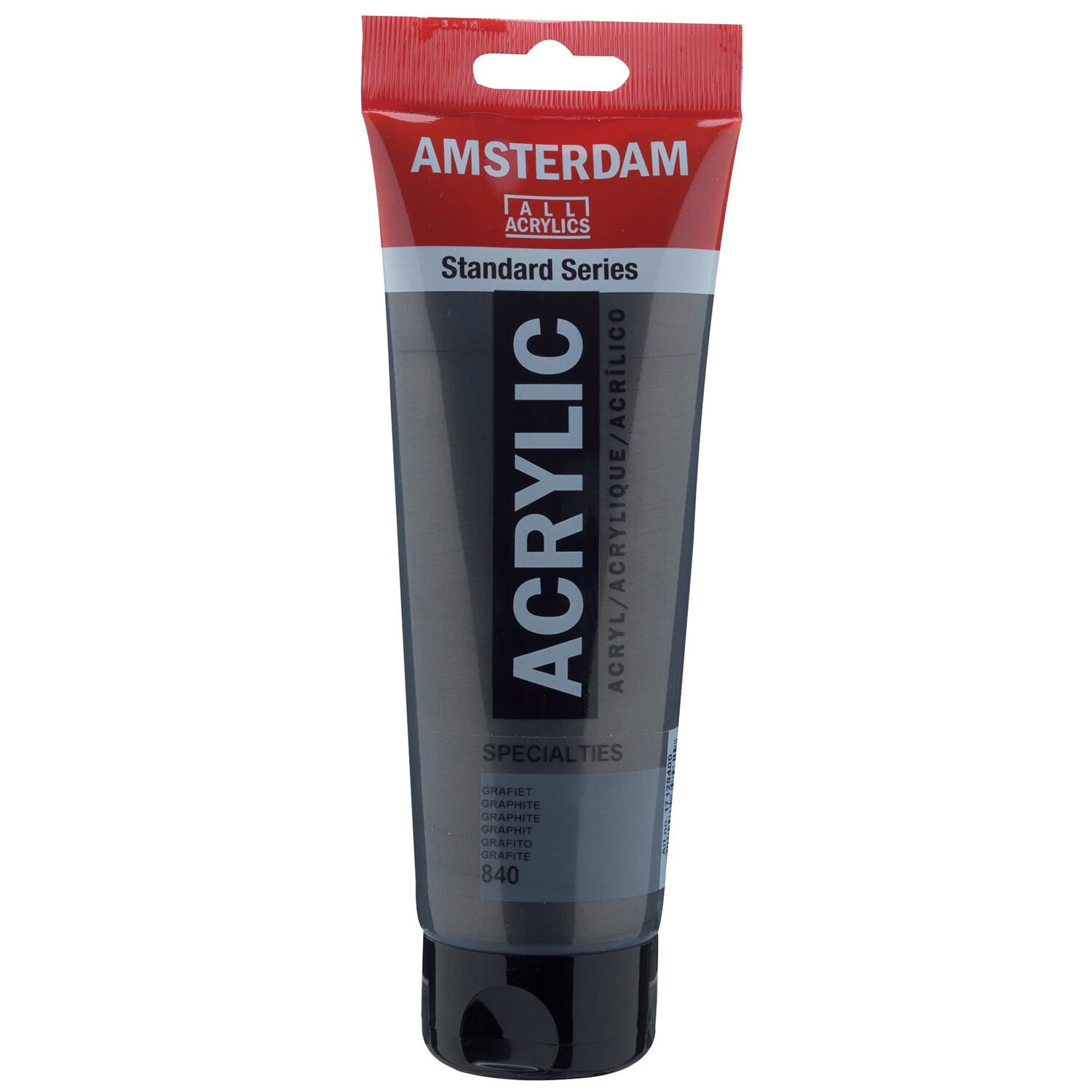 Amsterdam Acrylfarbe 250ml, Graphit