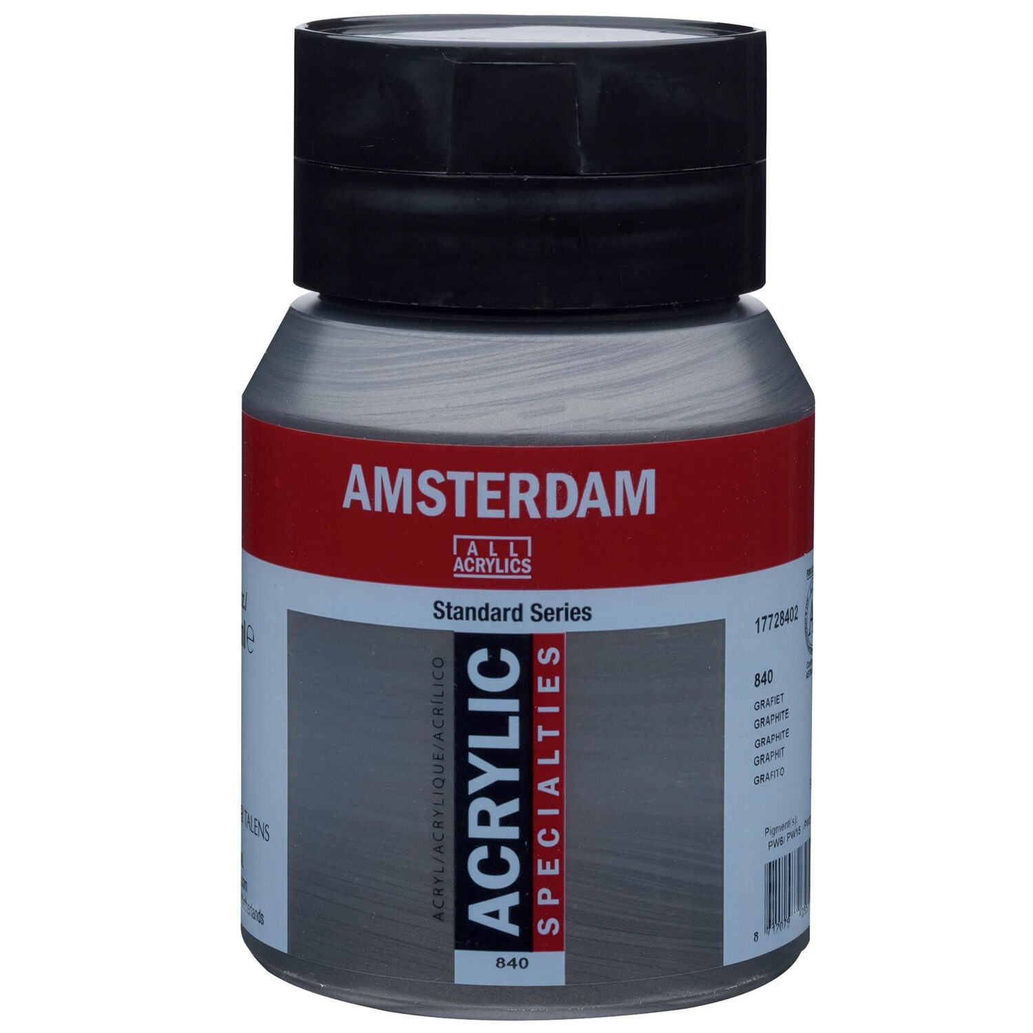 NEU Amsterdam Acrylfarbe 500ml, Graphit