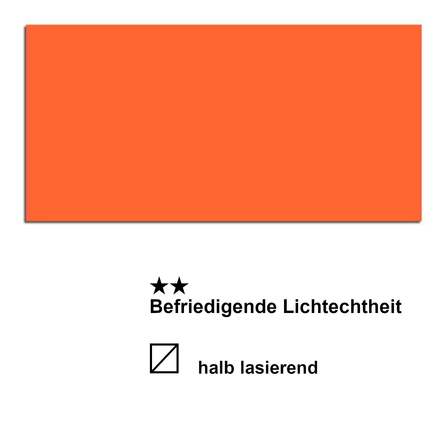 Marabu Artist Acryl, Tube 75 ml, Brillantorange Bild 2