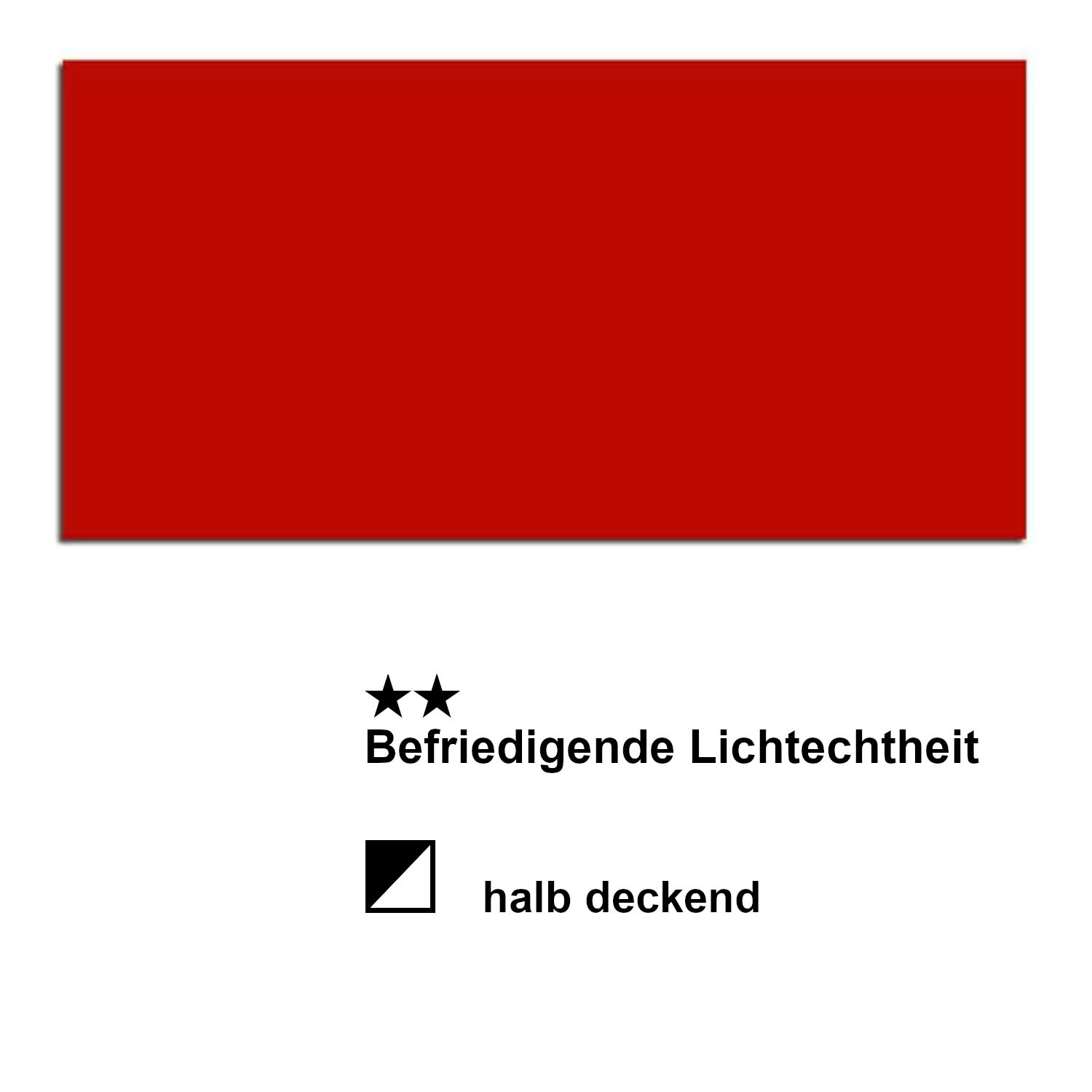 Marabu Artist Acryl, Tube 75 ml, Kadmiumrot mittel Bild 2
