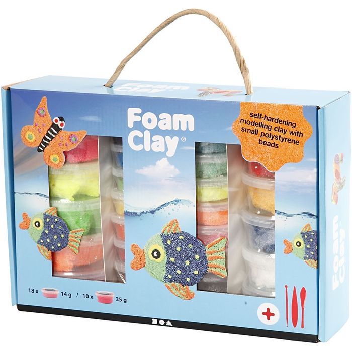 TOP-SELLER ! Foam Clay Set, 1 Set, sortierte Farben Bild 2