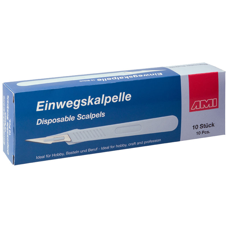 AMI Einwegskalpelle, 10 Stck