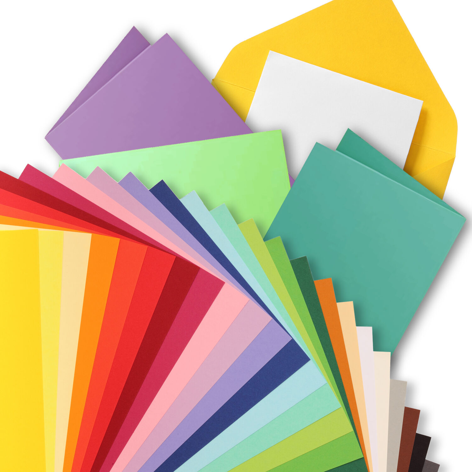 Color-Bastelkarton, Einzelbogen, 220 g/qm, 50x70 cm, Weiß Bild 2
