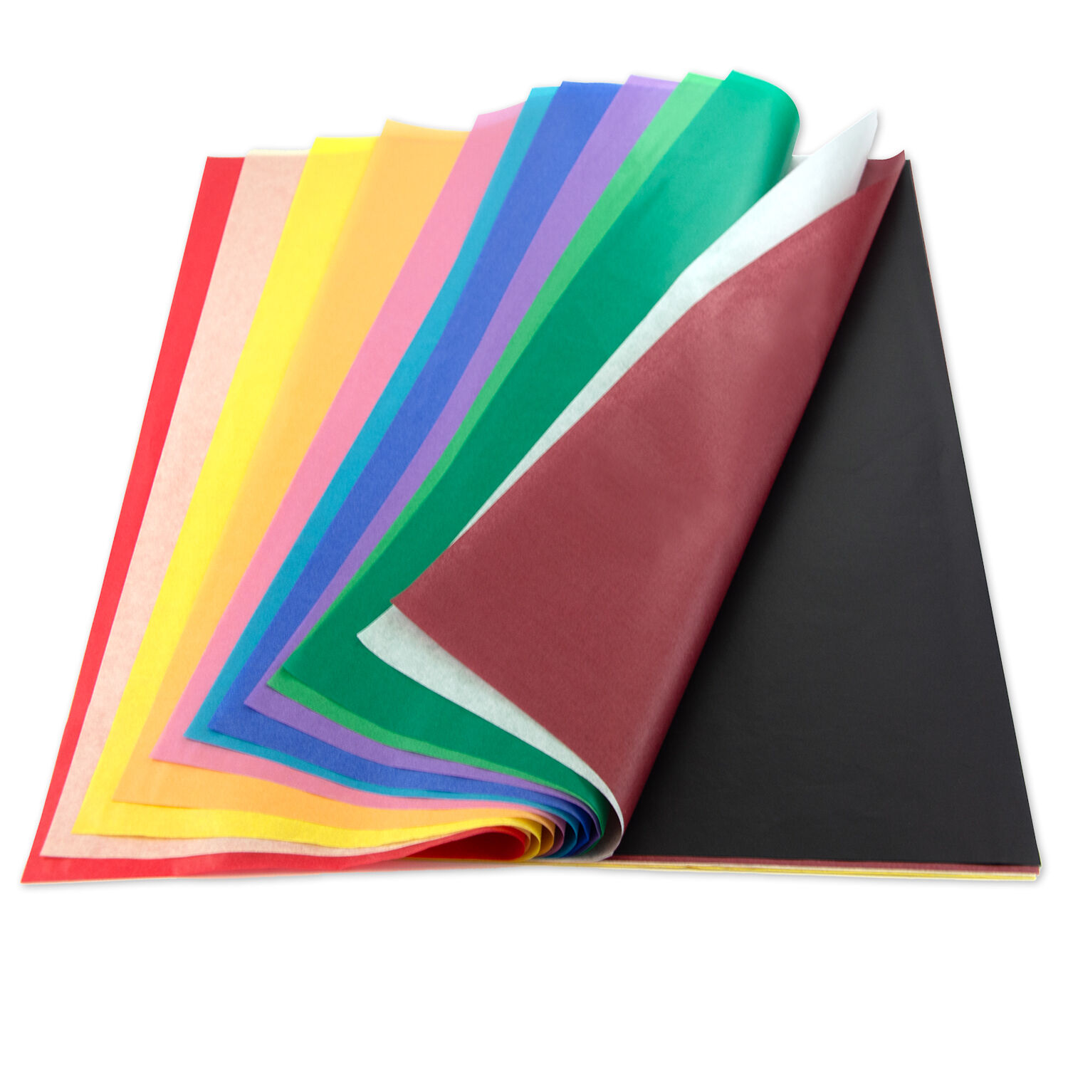 Seidenpapier, 26 Bogen, 50x70 cm, Wei Bild 4