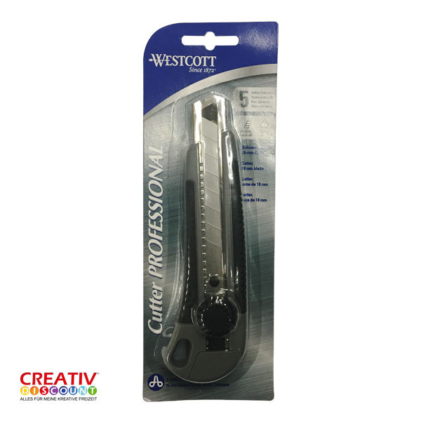 Cutter PROFESSIONAL, Klinge: 18 mm breit Bild 2