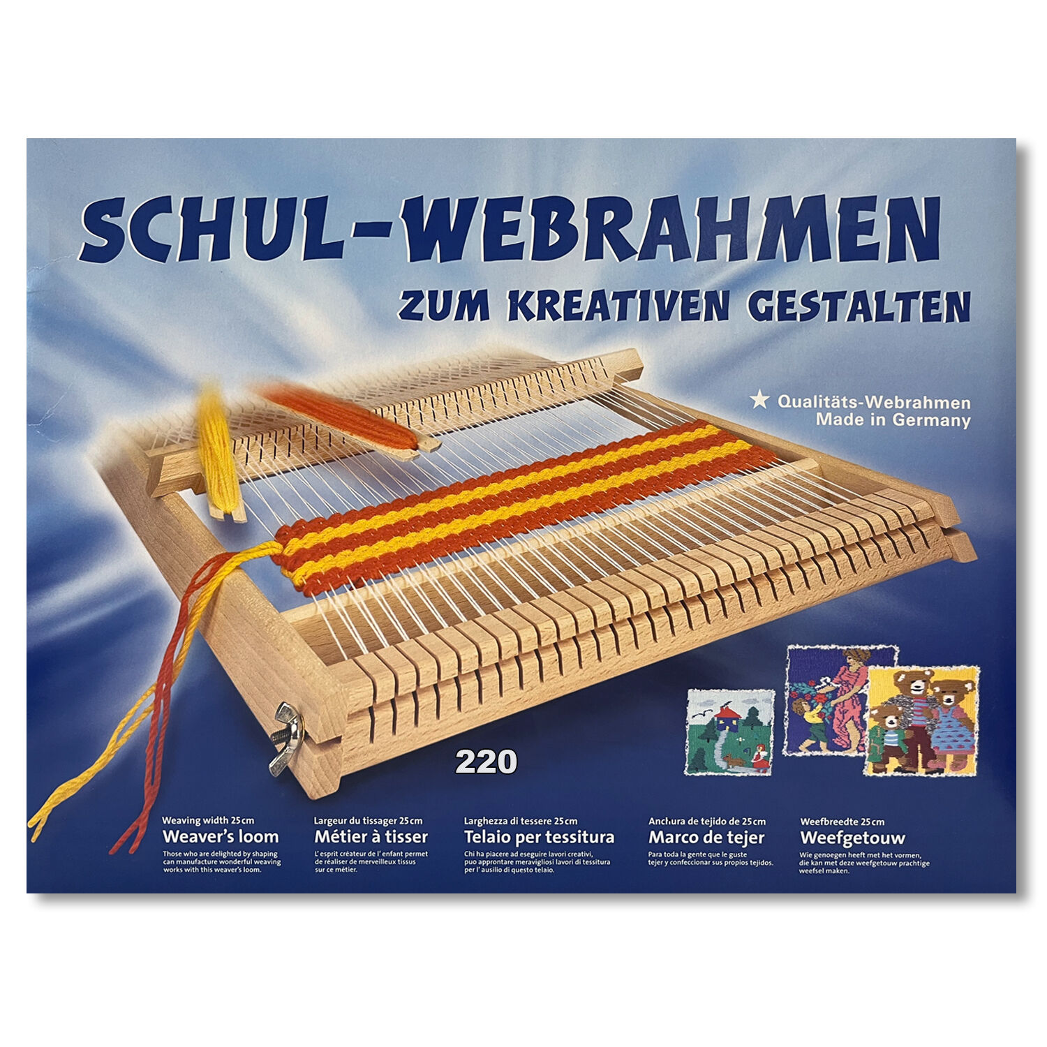 Schul-Webrahmen, Breite 20cm PREISHIT Bild 2