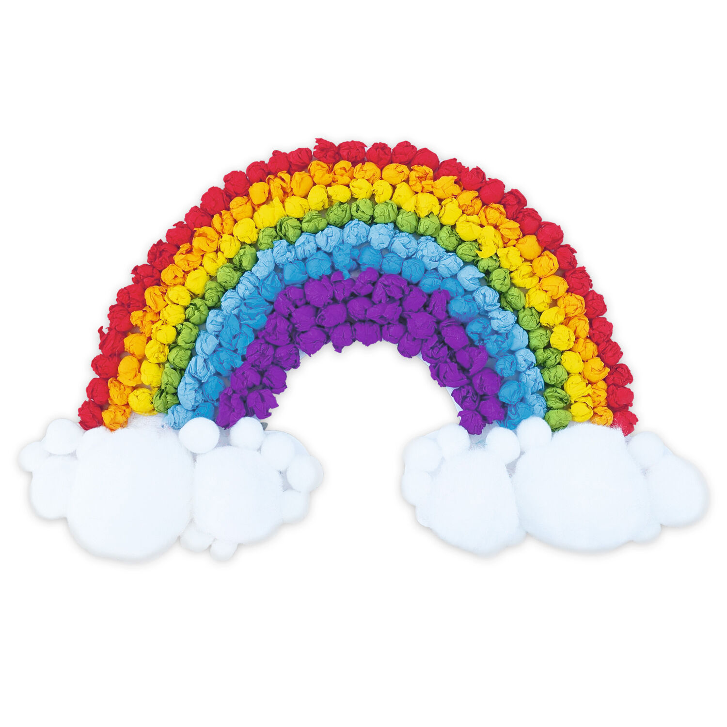 Blanko-Motiv Regenbogen aus Fotokarton, 300g/qm, 20 Stck, 24 x 18 cm Bild 2