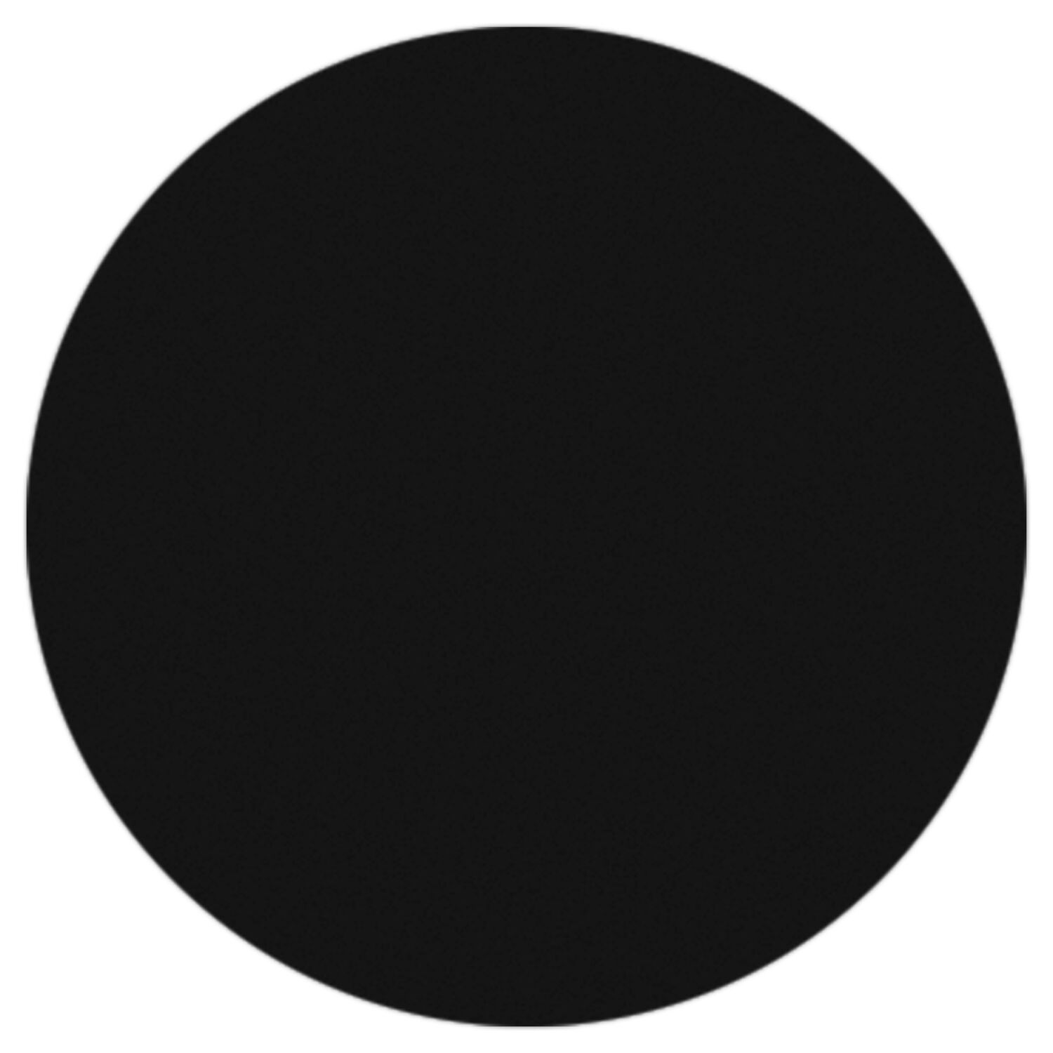 Faltbltter Rund, intensiv durchgefrbt, 100 Blatt,  12 cm, 65g/qm, Schwarz Bild 2