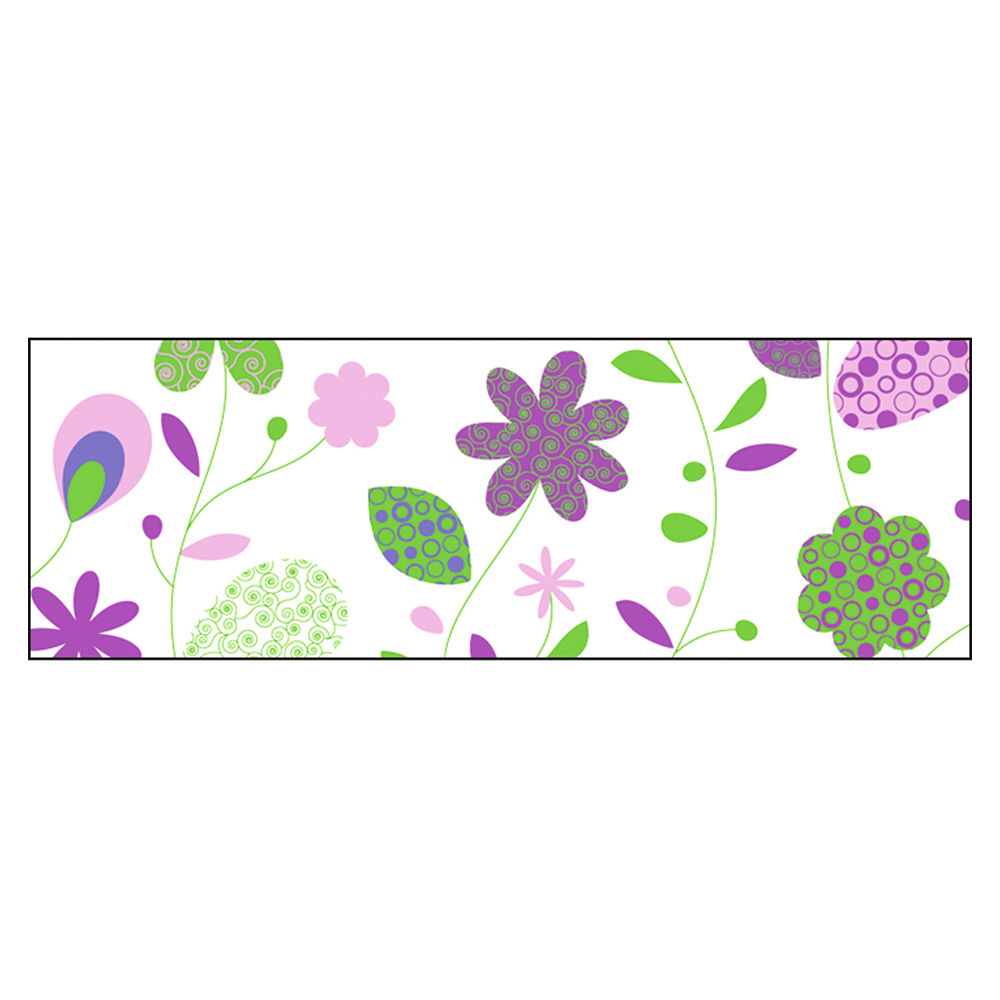 SALE Transparentpapier, Landhausblumen flieder-grün