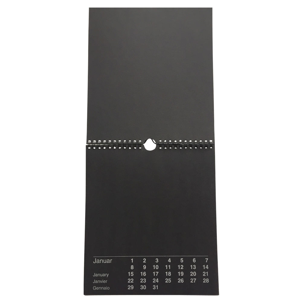 Bastelkalender, schwarz, 21,5x24 cm Bild 2