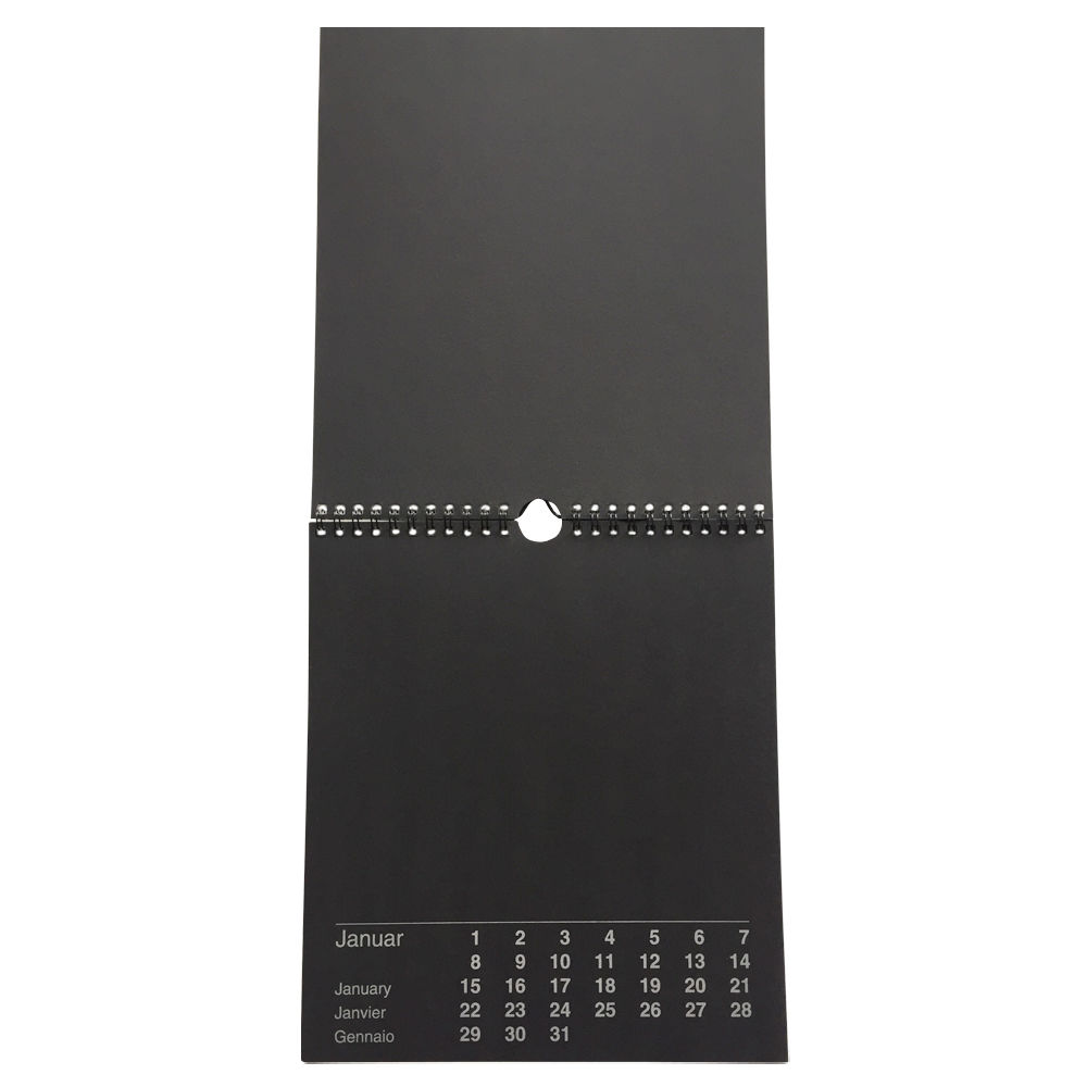 Bastelkalender, schwarz, 21,5x24 cm Bild 2