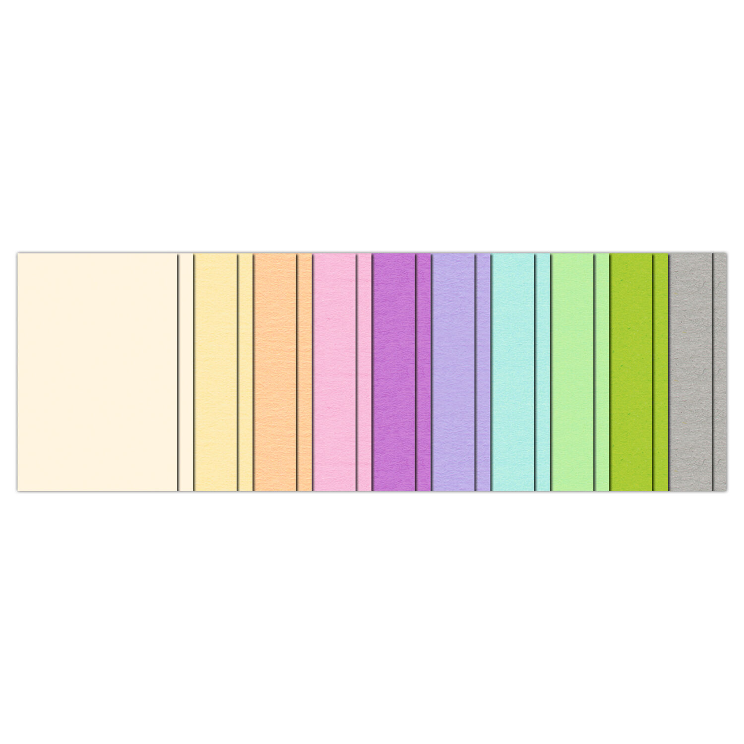 Kombiblock Pastell, Fotokarton & Tonzeichenpapier, 10 + 10 Blatt, 23 x 33 cm, sortierte Farben Bild 2