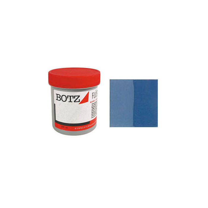 Botz-Flüssig-Engoben, 200 ml, Mittelblau Bild 2