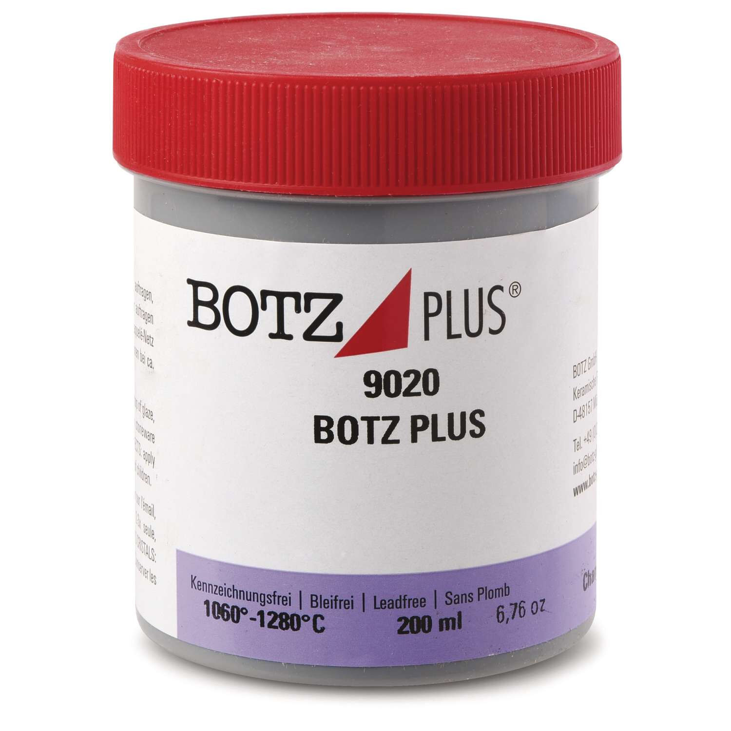 NEU Botz PLUS fr Steinzeug-Glasuren, 200ml