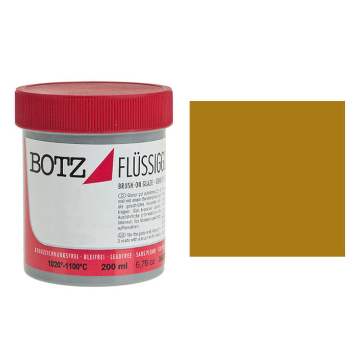 Botz-Flüssig-Glasur, 200ml, Cognac Bild 2