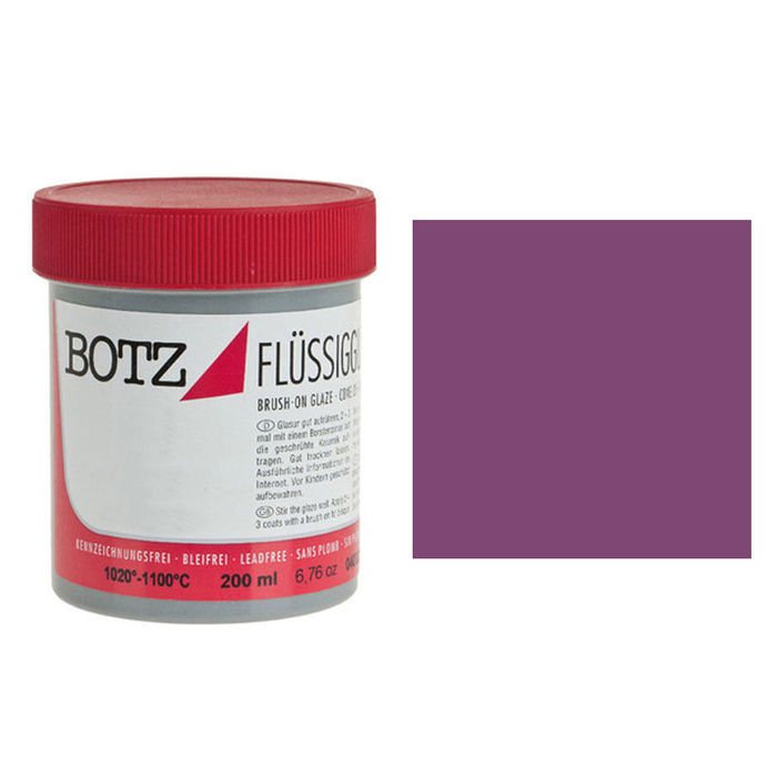 Botz-Flüssig-Glasur, 200ml, Malve Bild 2