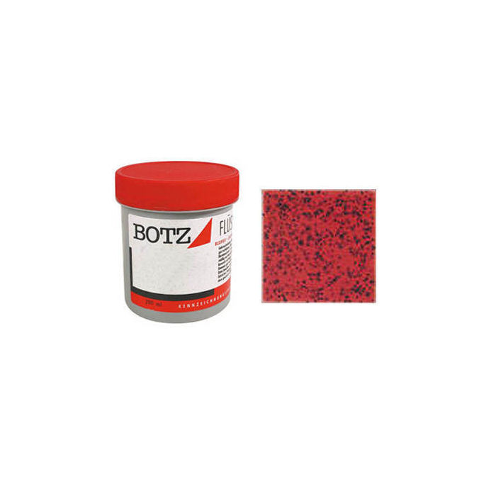 Botz-Flüssig-Glasur, 200ml, Rot gepunktet Bild 2